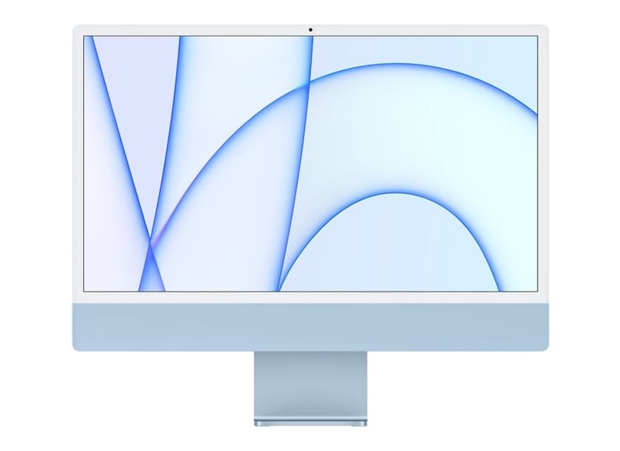 apple imac 24 (4 porte) m1 | ram 16 2tb | 2021 blue | mouse & tastiera (eccellente)