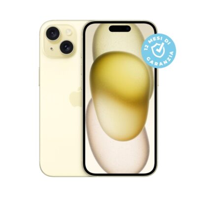 APPLE IPHONE 15 256GB GIALLO GRADO OTTIMO