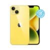 iPhone giallo con doppia fotocamera e garanzia 12 mesi
