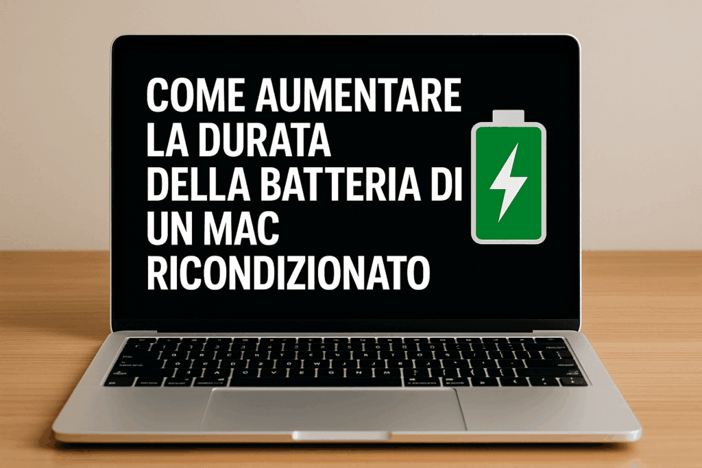 Posso sostituire la batteria di un Mac ricondizionato?