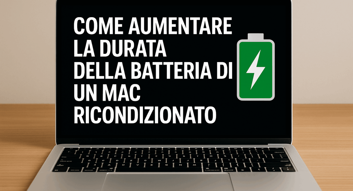 Posso sostituire la batteria di un Mac ricondizionato?