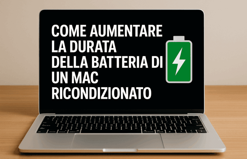 Posso sostituire la batteria di un Mac ricondizionato?