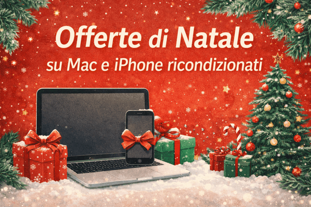 offerte di Natale mac e iphone ricondizionati