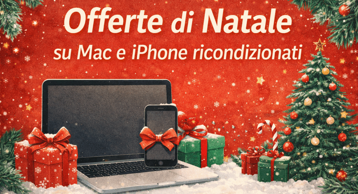 offerte di Natale mac e iphone ricondizionati
