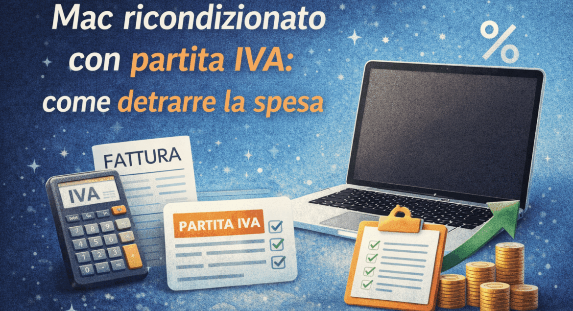 mac ricondizionato come detrarre la spesa