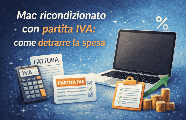 mac ricondizionato come detrarre la spesa