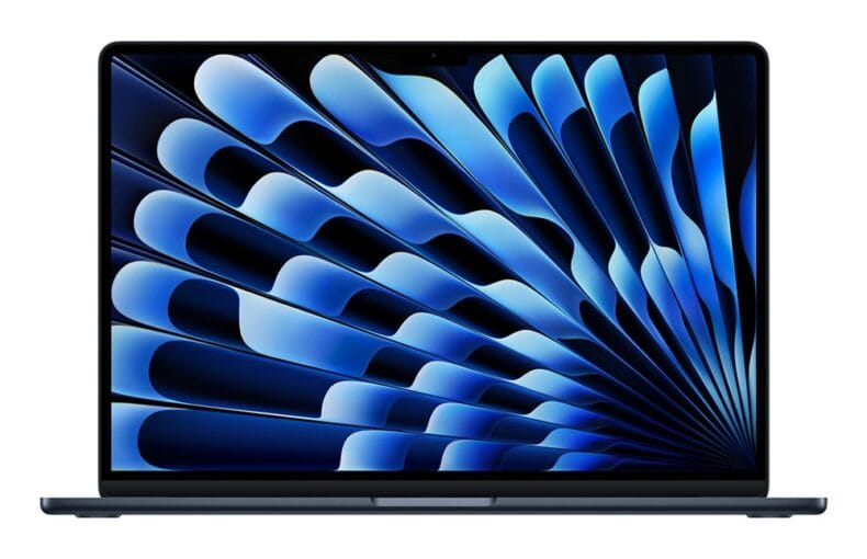 macbook air retina 15 | mezzanotte m3 ram 24 gb | ssd 512 2024 (eccellente)
