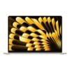 Laptop moderno con sfondo astratto giallo e nero