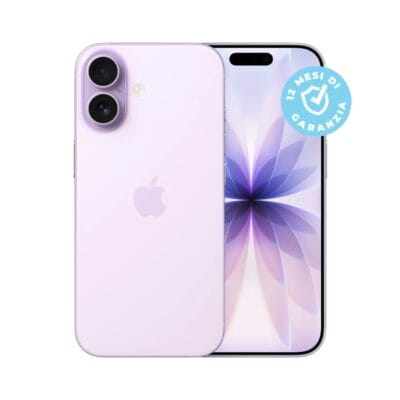 iPhone viola fronte e retro con garanzia