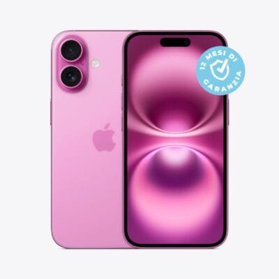 APPLE IPHONE 16 128GB ROSA GRADO ECCELLENTE